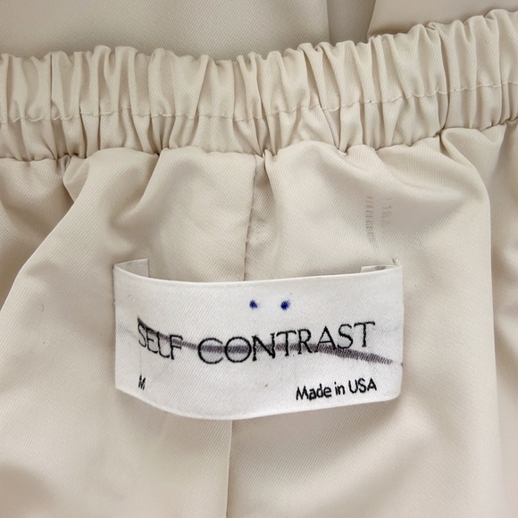 Anthropologie Self Contrast Bubble Mini Skirt NWOT - Picture 12 of 15